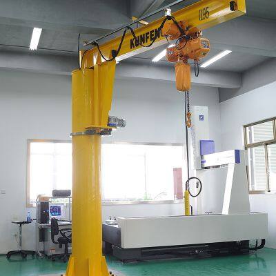 Custom Floor Mounted Column Rotary Jib Crane photo-3