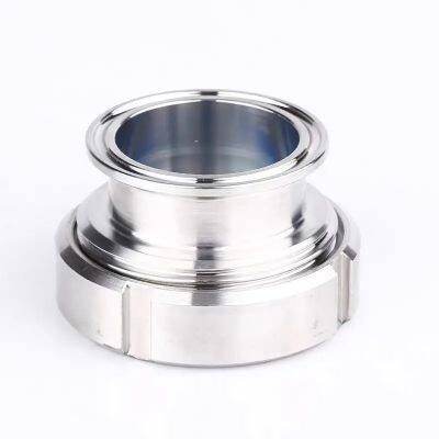 Glass Tube Circular Thread Welded Slipknot Observation Barrel Flange 316304 Stainless Steel Loose-jointed Sight Glass