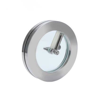 304 Stainless Steel Sanitary Sight Glass With Wiper Flange Sight Glass Steel Socket Weld Flange photo-3