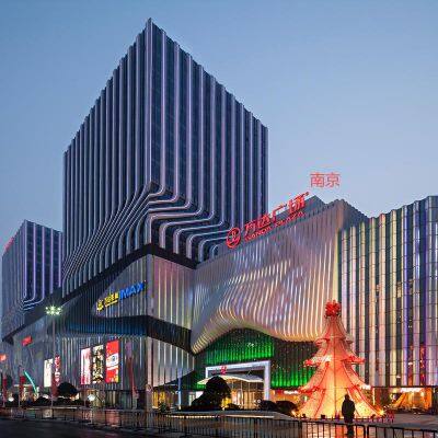 Building Facade Ventilated Curtain Wall Aluminum Profile photo-4