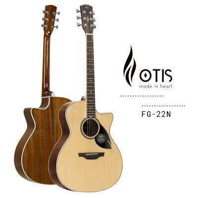 Otis 41inch Solid Top Acoustic Guitar Manufacturer FG--22N Spruce Guitars Factory