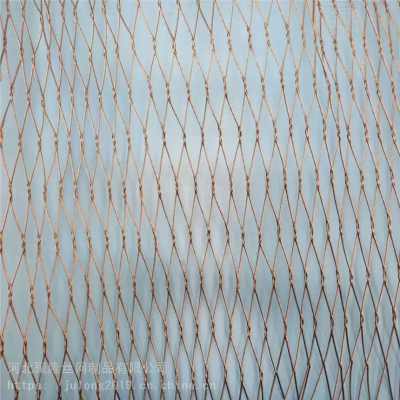 304 316 Safety Fencing Heavy Duty Flexible Stainless Steel Cable Mesh Wire Rope Stainless Steel Wire Rope Mesh Net