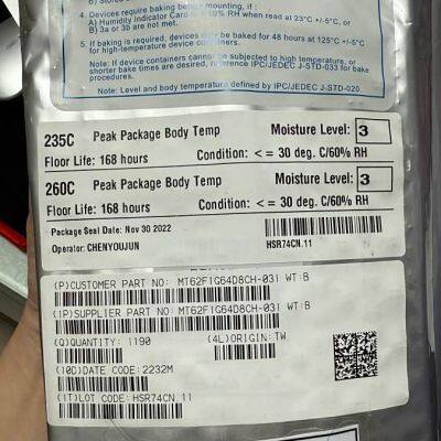 MT62F1G64D8CH-031 WT:B LPDDR5 D9ZNT MICRON Memory Chip photo-3