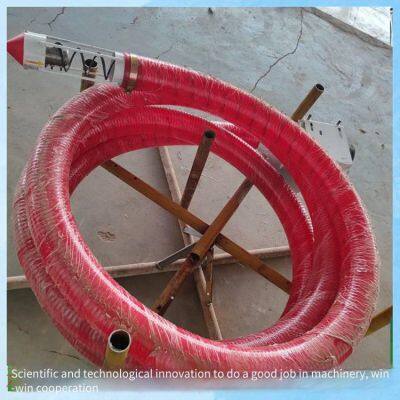 10-meter Three-phase Electric Grain Suction Machine, Hose-conveying Wheat Elevator, Movable Flexible Auger Grain Suction and Material Suction Machine photo-5