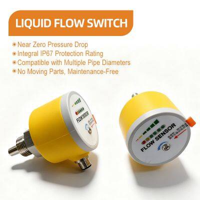 Manufacturer Water Oil Multi-Purpose Sensor Electronic Thermal water flow sensor switch g1/2