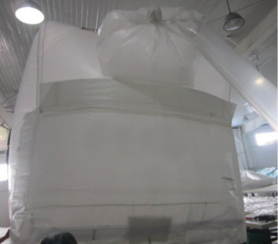 Waterproof Container Liner With Heat-Sealed Seams - 2000D Polyester Fabric