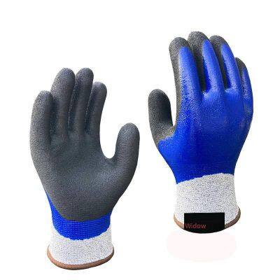 Nitrile Fully Dipped Frosted Waterproof and Cut-resistant Gloves Ms851177 Cut-resistant Gloves photo-3