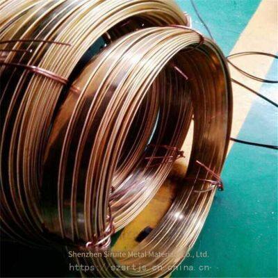 High-elasticity and Anti-fatigue Bronze Wire Qsn6.5-0.1 Extra-hard Phosphor Bronze Wire, Ultrafine and Bright Phosphor Bronze Wire