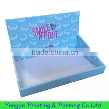 customized small make up cardboard display stand