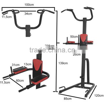 Multi-functional upper body workout Power Tower Red