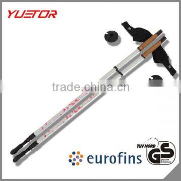 Telescopic Mountaineering Quick Lock Trekking Poles With Cork Handle photo-3