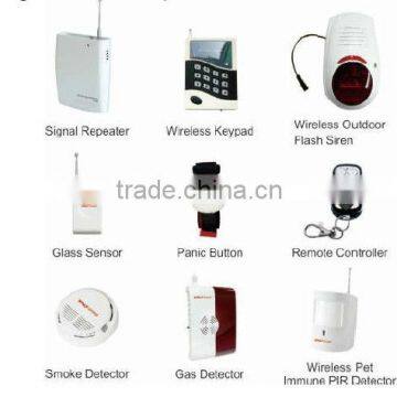 YL-007AF Best Quality Yard Security Waterproof Intelligent Spot Alarm System With LED Flash Siren photo-3