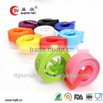 Wholesale Men Style Silicone Rubber Belt