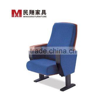 Auditorium Furniture Seating Foldable Auditorium Seating Fabric Theater Chair