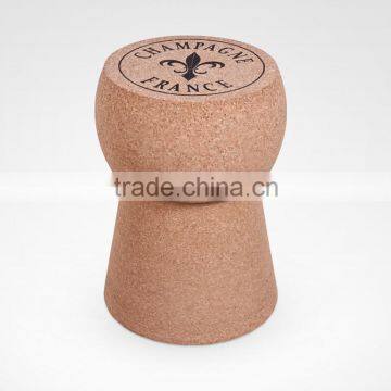 Champagne cork stool