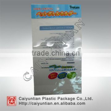 High quality head card bag printing plastic bag Chuck bag