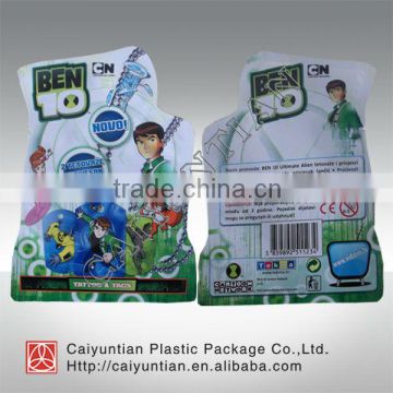 customized special shape food packaging bag