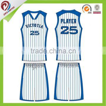 high quality custom breathable basketball unifrom wholesale custom reversible basketball jersey