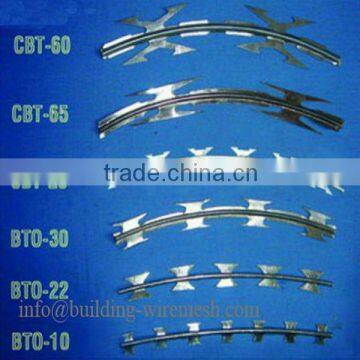 BTO Concertina Razor Barbed Wire Manufacturing