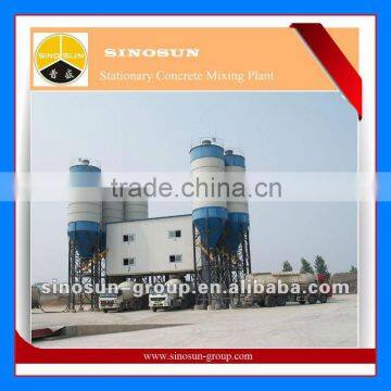 HZS150: Stationary Concrete Mixing Plant (150m3/h)