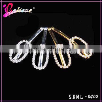 Factory direct wholesale hair pins clear diamond hair pins headwear for women