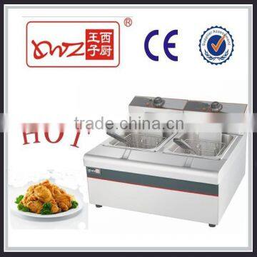 18L industrial deep fat fryer temperature control system built-in