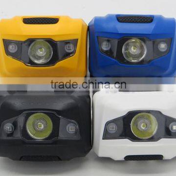 Waterproof Mini Bike Headlight Fishing Headlamp White Red LED Lighting photo-2