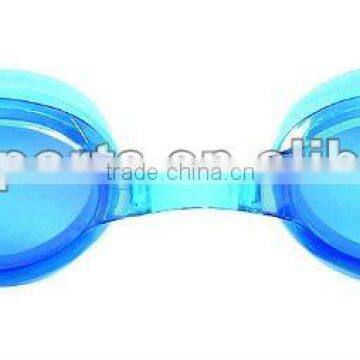 mirror coated swim goggles