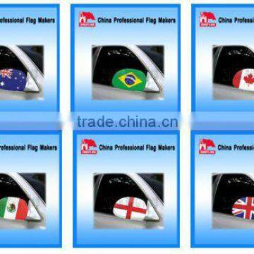 Hot Customized Auto Dealer Promotional Car Mirror Cover Flag photo-6