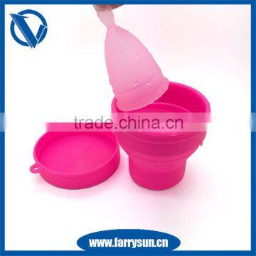 Silicon menstrual cup