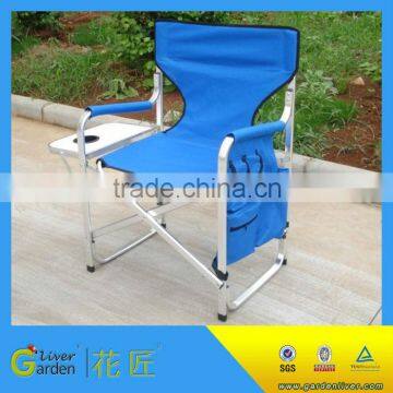 Cheap Aluminum Canvas Director Portable Deck Chair With Table Quality Choice