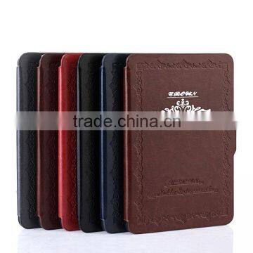 New Dormancy Protective Holster Cover Leather Case For Amazon Kindle Paperwhite 2