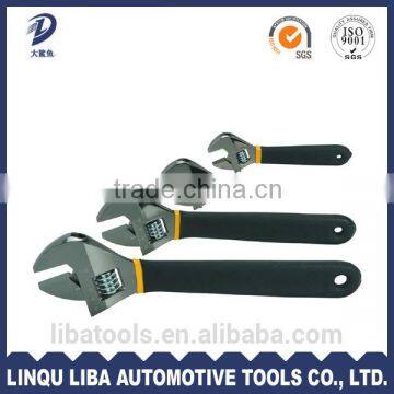  China Supplier High Qualtiy CrV Labor Saving Tool Adjustable Wrench Monkey Spanner For Undoing Screws