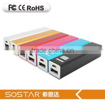 Ultrathin Portable External Battery Charger Power Bank for Cell Phone