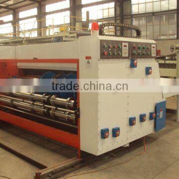 YFK Series of multi-color printing and slotting machine