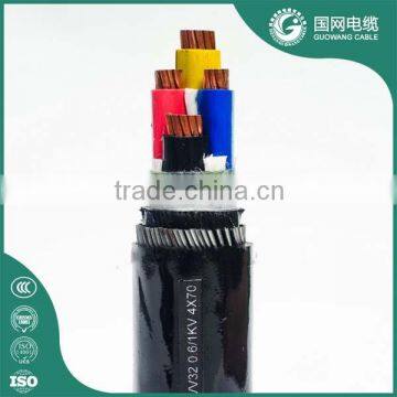 kinds of xlpe power cable/xlpe pvc cable/70mm copper cable