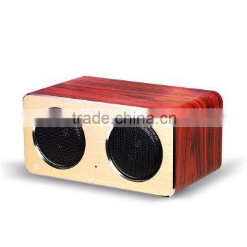 2016 New wooden home theater subwoofer desktop Bluetooth wireless stereo MP3 hifi speakers handsfree call