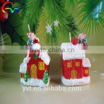 Christmas House Shaped Candles For Sale