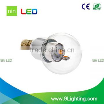 Round Hot Sale Hot Led Scent Silver Led Candle Light E14 E27 photo-5