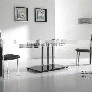 Chrome Dining Room Set Table633 & chair899