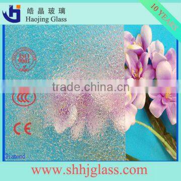 manufacturer clear figured glass float glass with CE and ISO