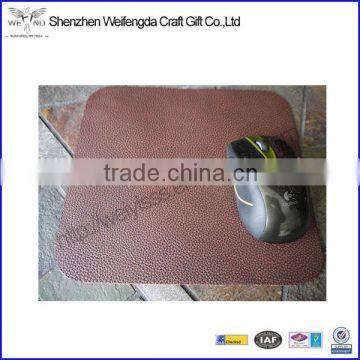 2014 Hot Sale High Quality Brand New Leather Mouse Mat