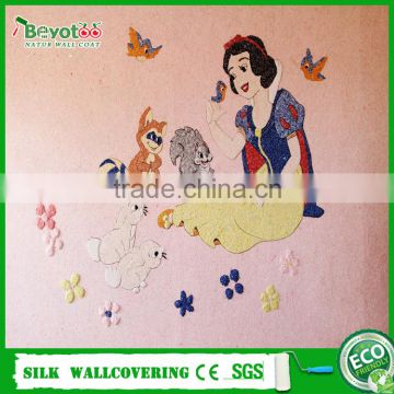 Wallgrace wall covering fibre decor wall coat liquid DIY wall coating