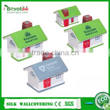 gift PU foam house stress toy house