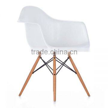 Bar Furniture White, Emes Polypropylene Bar Chair With Arms ,HYX-809A