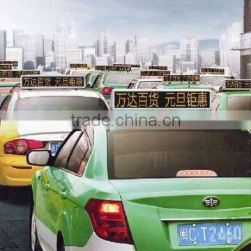 bulk sale outdoor advertising taxi led display with factory price