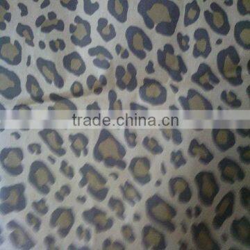 lopord printed shining satin of garment fabric