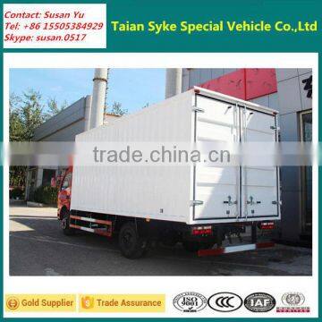 4x2 Dongfeng 120hp 6t Van Cargo Trucks From Chinese Manufacturer