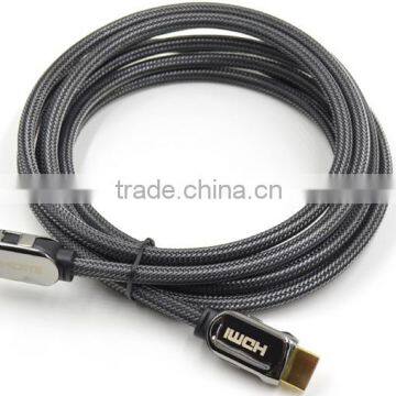 premium metal housing 2.0V 1.4V Gold--plated HDMI Cable full HD 1080P 3D Male to Male Cord for PS3 XBOX