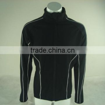 black team wear nylon windbreak cycling jacket / cycling vest with no color, logo limited